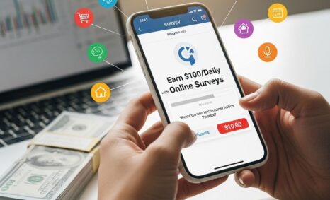 earn 100 daily online surveys