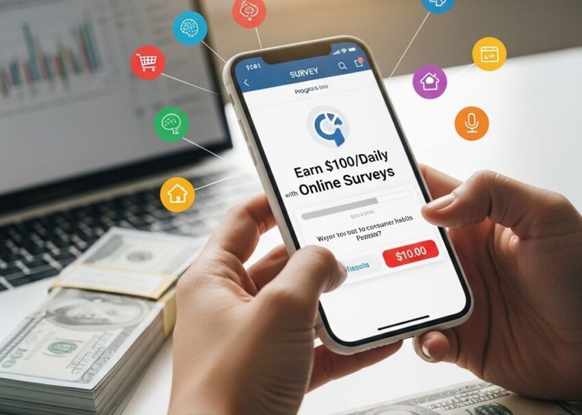 Earn $100 Daily with Online Surveys: A Step-by-Step Guide earn 100 daily online surveys