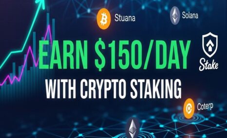 earn 150 day crypto staking
