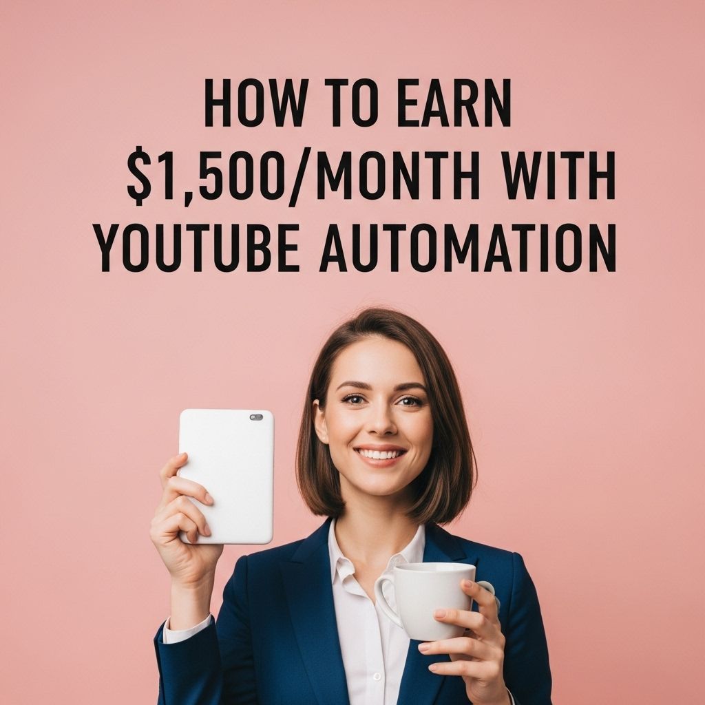 earn 1500 month youtube automation