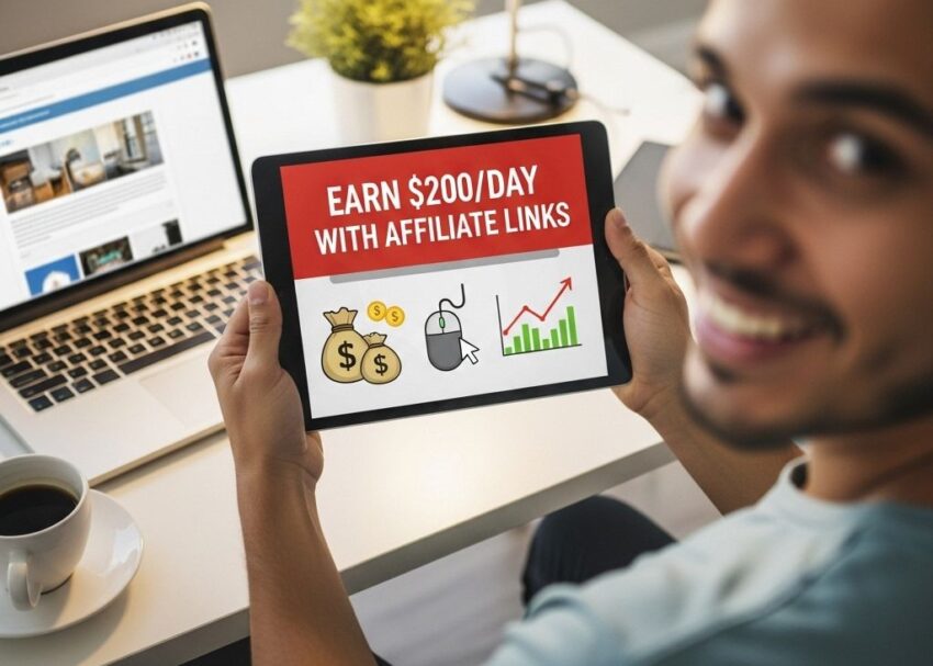 Earn $200 a Day with Affiliate Links earn 200 a day affiliate links