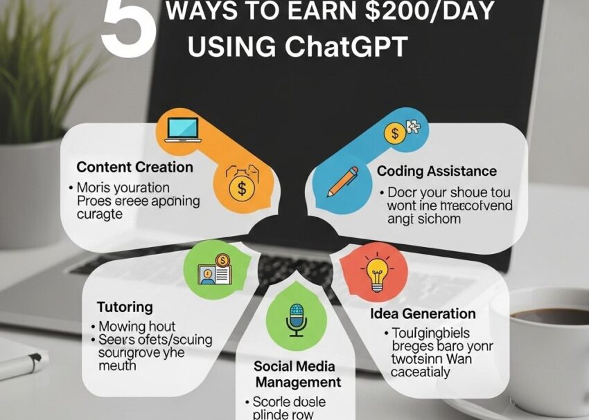 5 Proven Ways to Earn $200 a Day with ChatGPT earn 200 a day chatgpt
