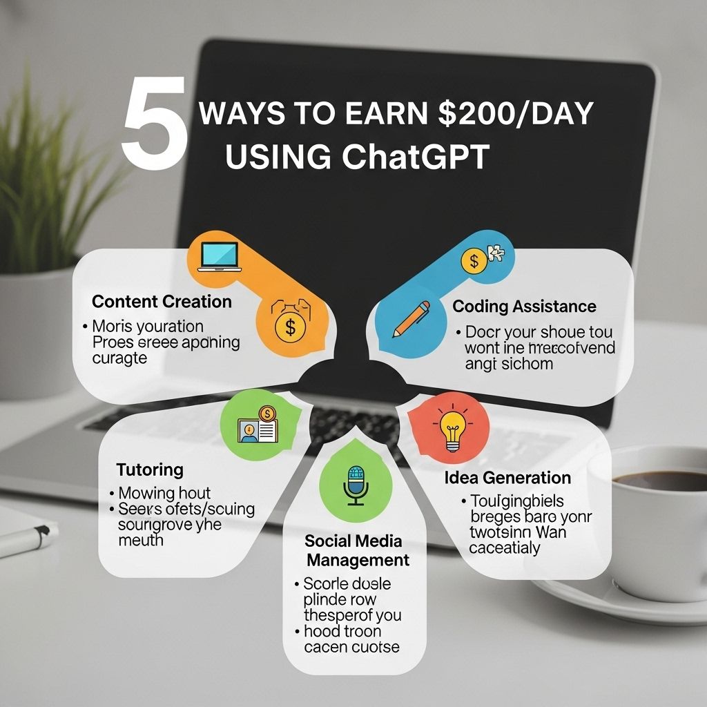earn 200 a day chatgpt