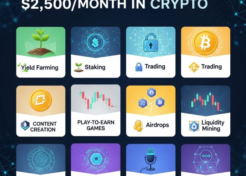 10 Proven Ways to Earn $2,500/Month in Crypto earn 2500 month crypto