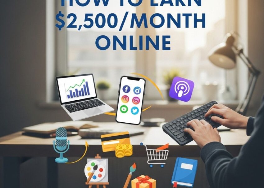 Earn $2,500/Month Online: Proven Strategies earn 2500 month online