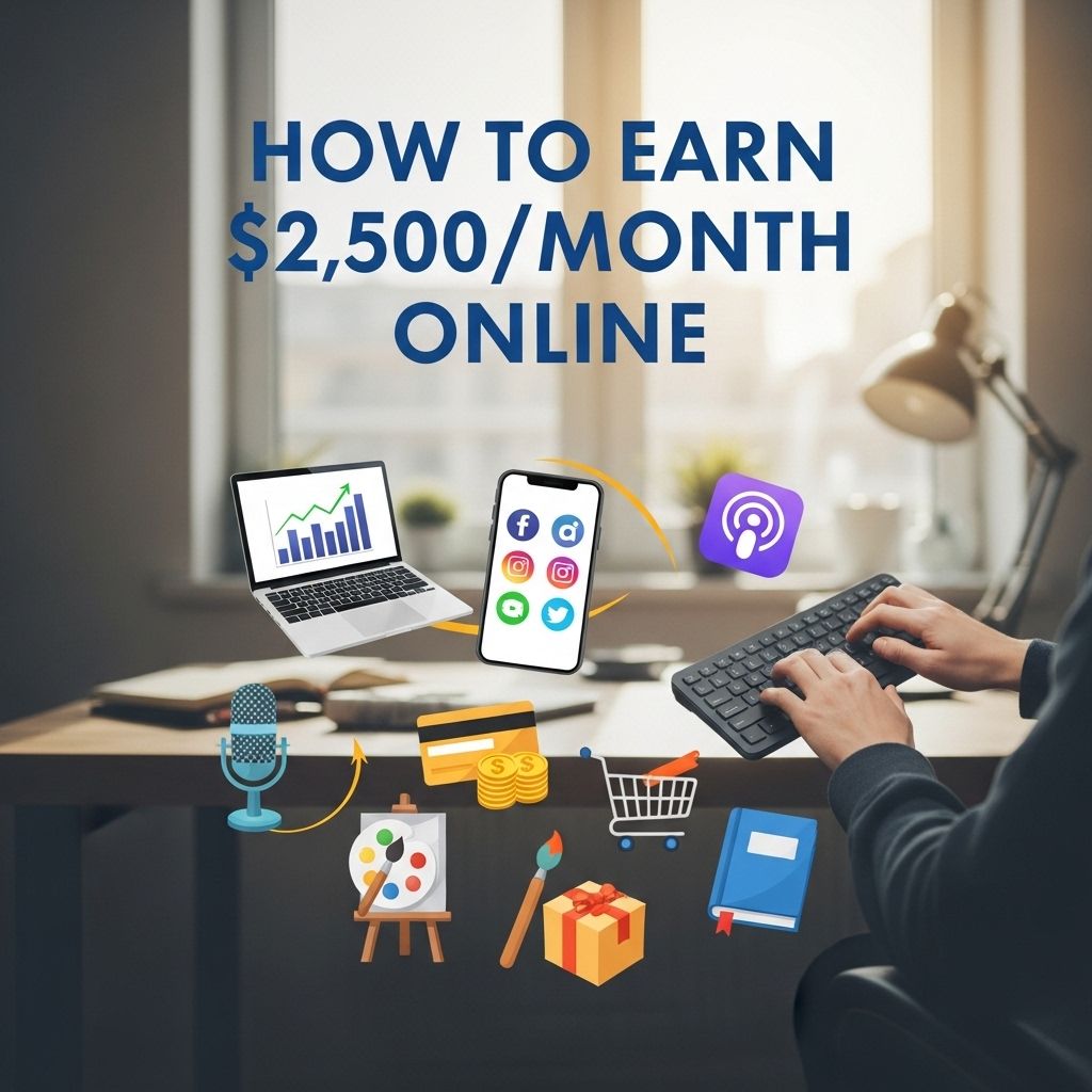 Earn $2,500/Month Online: Proven Strategies earn 2500 month online