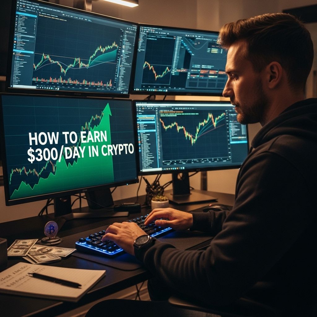 How to Earn $300 a Day in Crypto: Proven Strategies earn 300 a day crypto