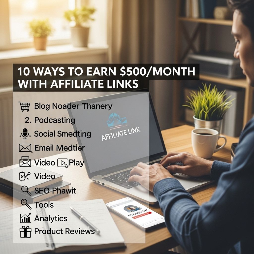 earn 500 month affiliate links