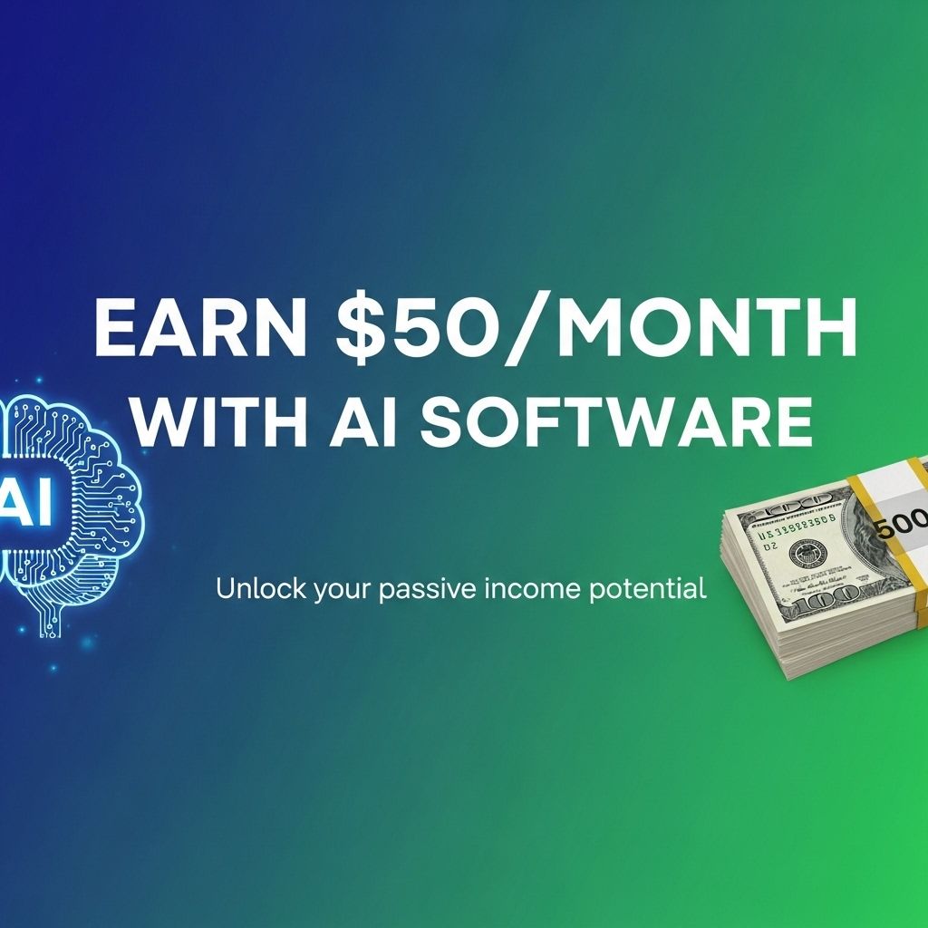 Earn $500/Month Using AI Software earn 500 month ai software