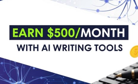 earn 500 month ai writing tools
