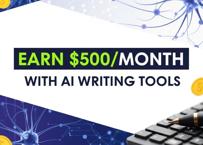 Earn $500/Month Using AI Writing Tools earn 500 month ai writing tools