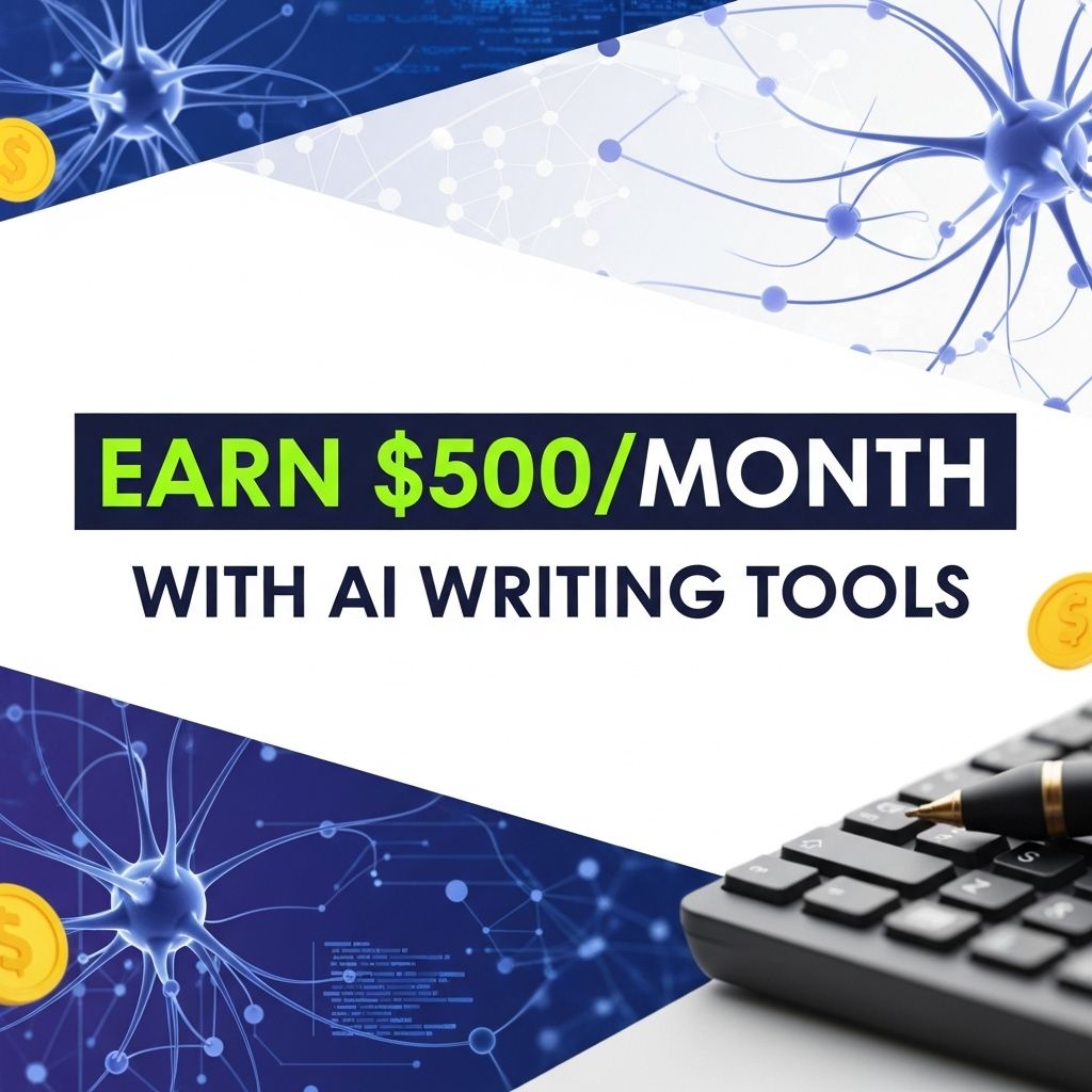 Earn $500/Month Using AI Writing Tools earn 500 month ai writing tools