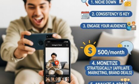Blog earn 500 month instagram reels