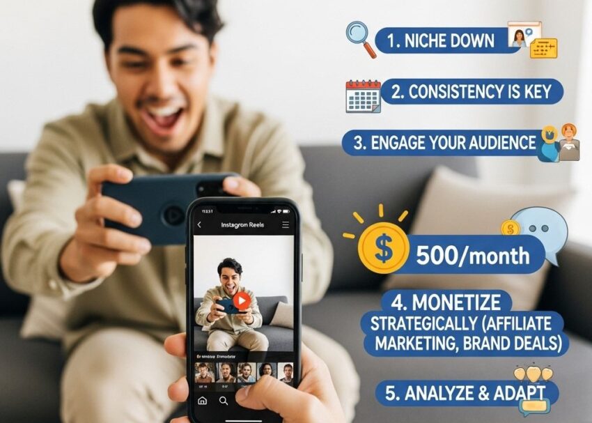 Earn $500/Month with Instagram Reels: A Step-by-Step Guide earn 500 month instagram reels