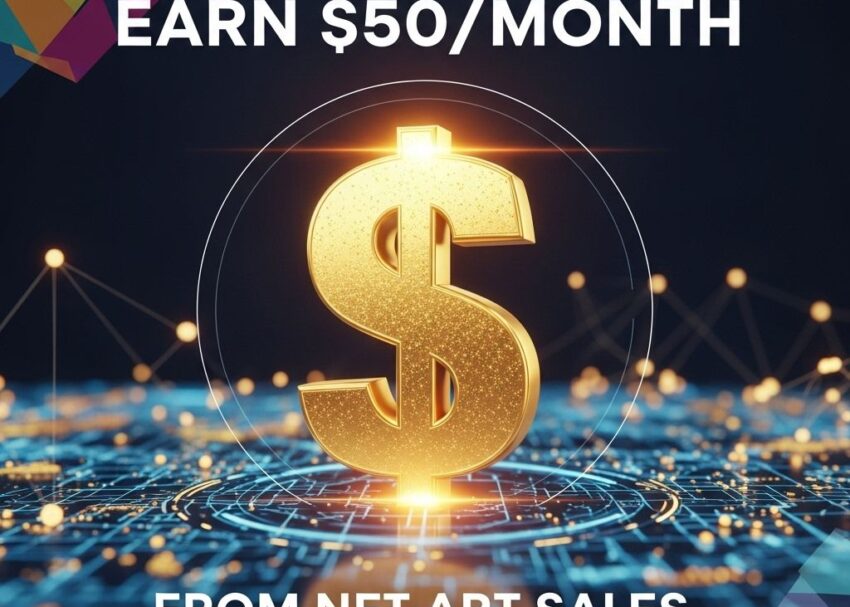 Earn $500/Month with NFT Art Sales earn 500 month nft art sales