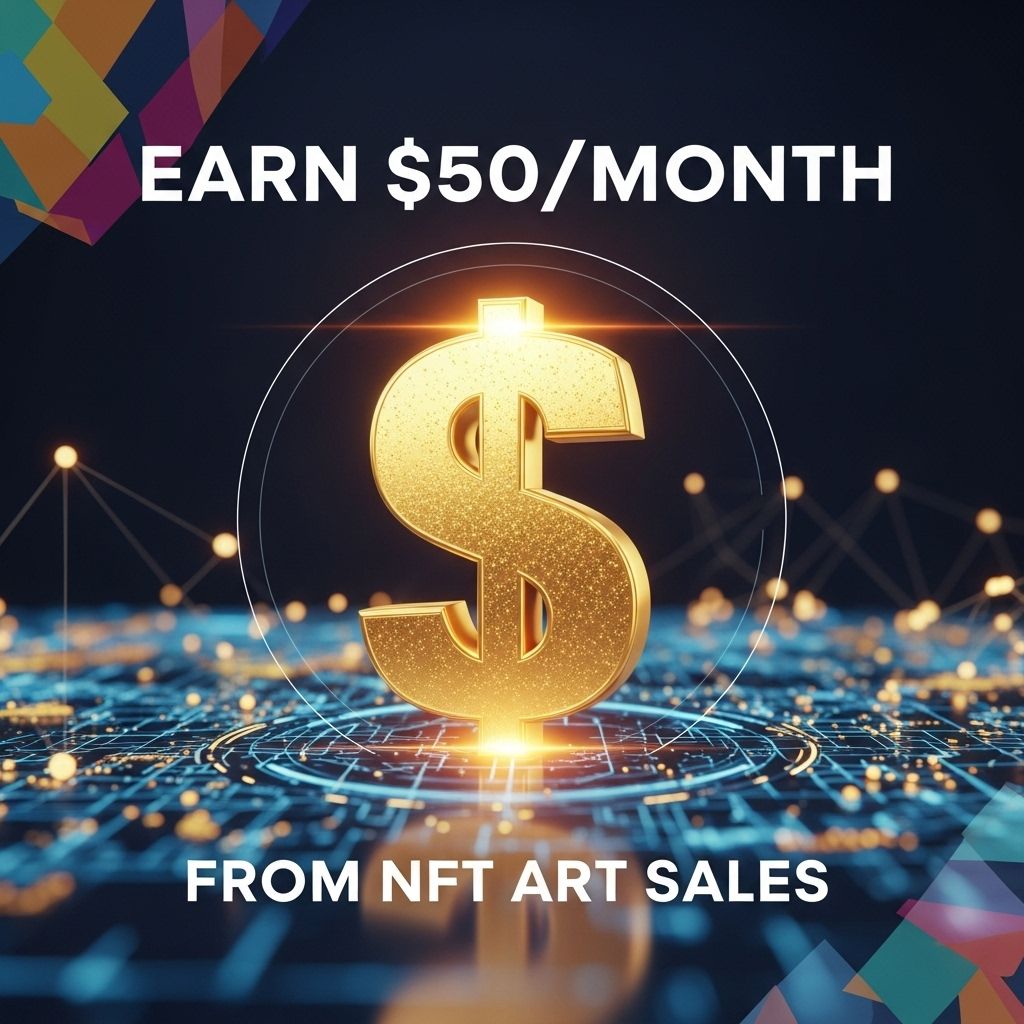 Earn $500/Month with NFT Art Sales earn 500 month nft art sales