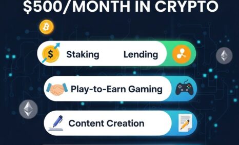 earn 500 monthly crypto