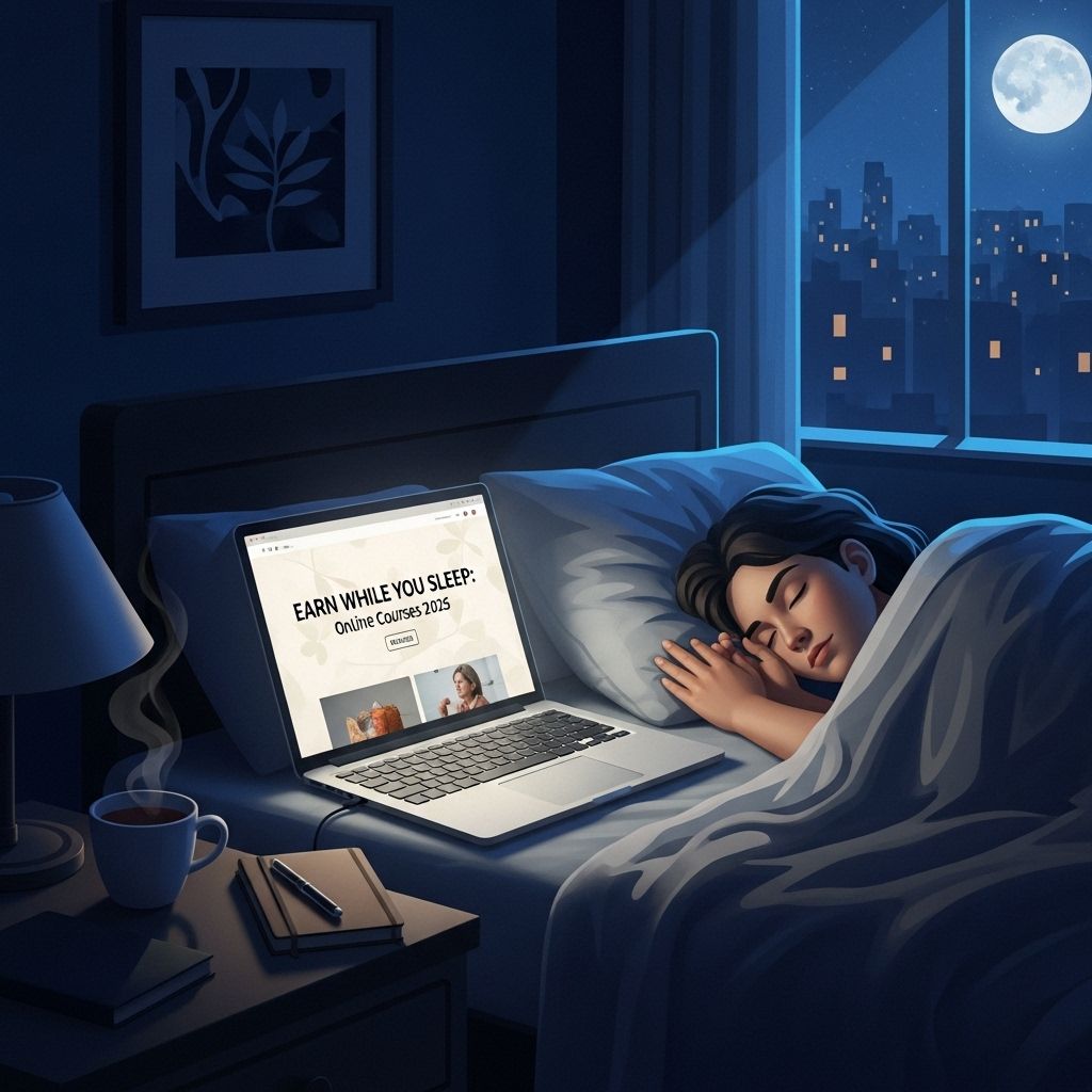 earn while you sleep online courses