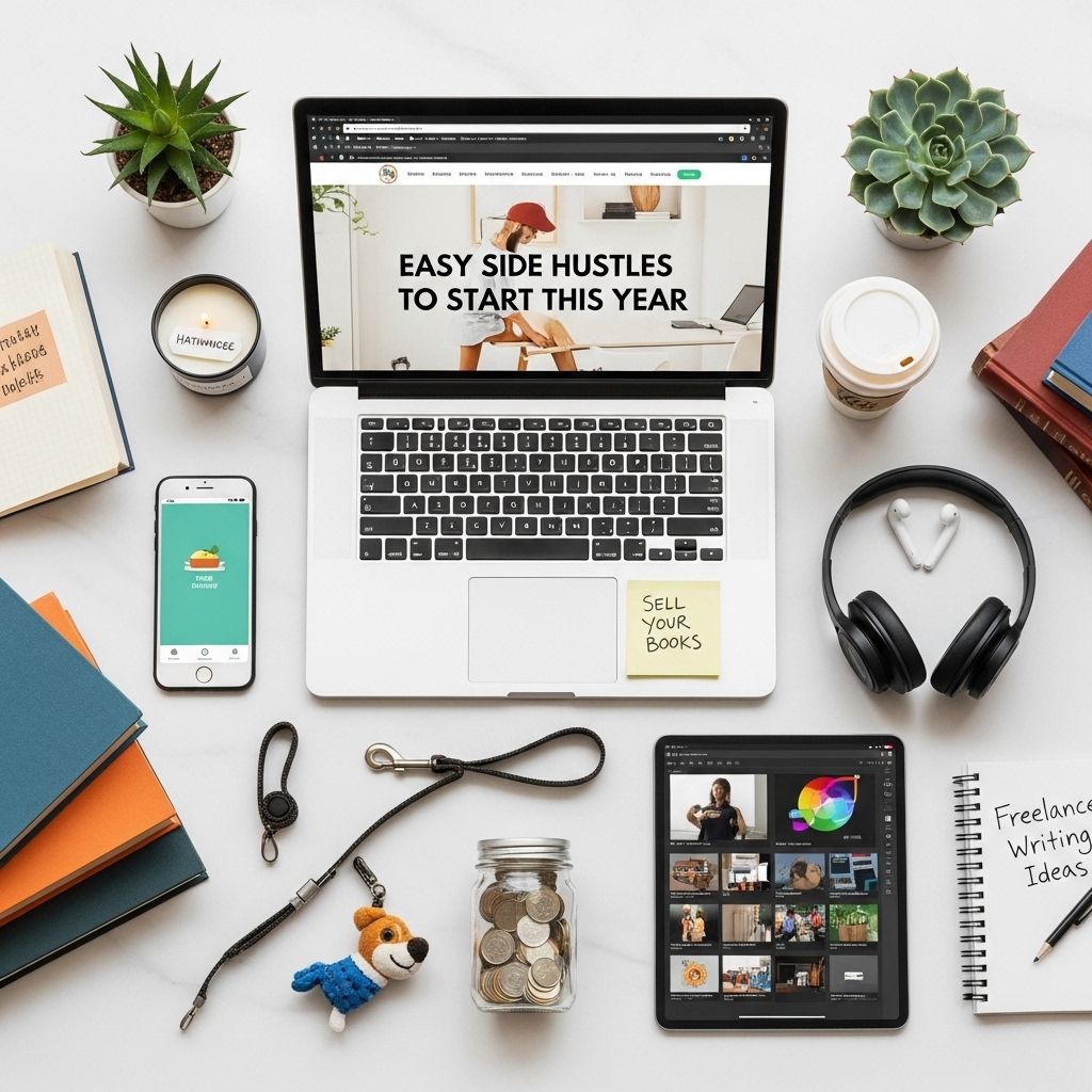Top Easy Side Hustles to Start This Year easy side hustles 2023
