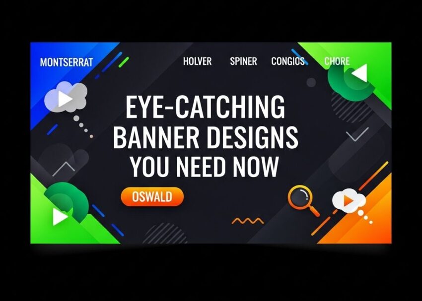 Eye-Catching Banner Designs You Need Now eye catching banner designs