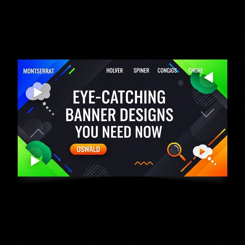 eye catching banner designs