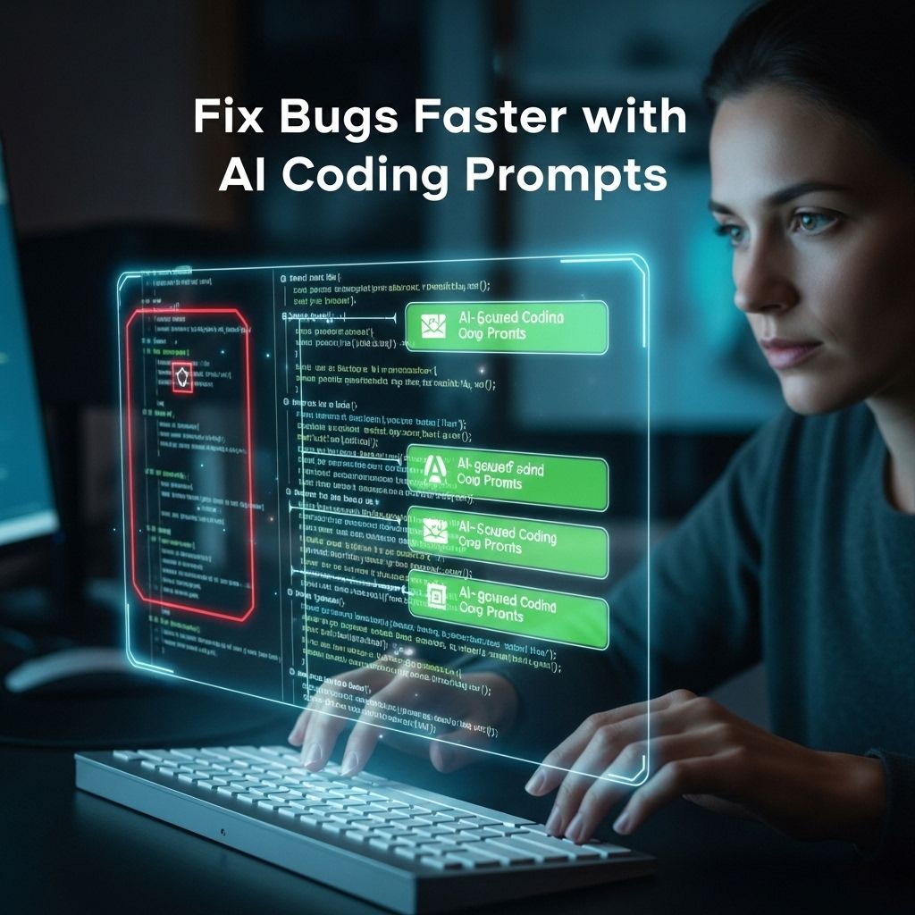 Fix Bugs Faster with AI Coding Prompts fix bugs faster ai coding