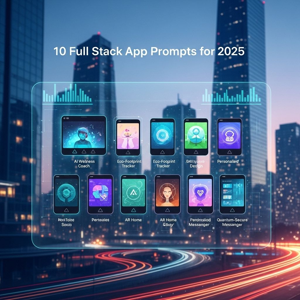 full stack app ideas 2025