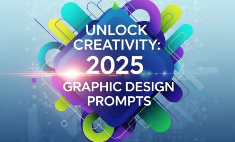 Blog graphic design prompts 2025
