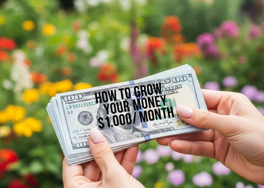 10 Smart Ways to Grow Your Money $1,000 a Month grow money 1000 month