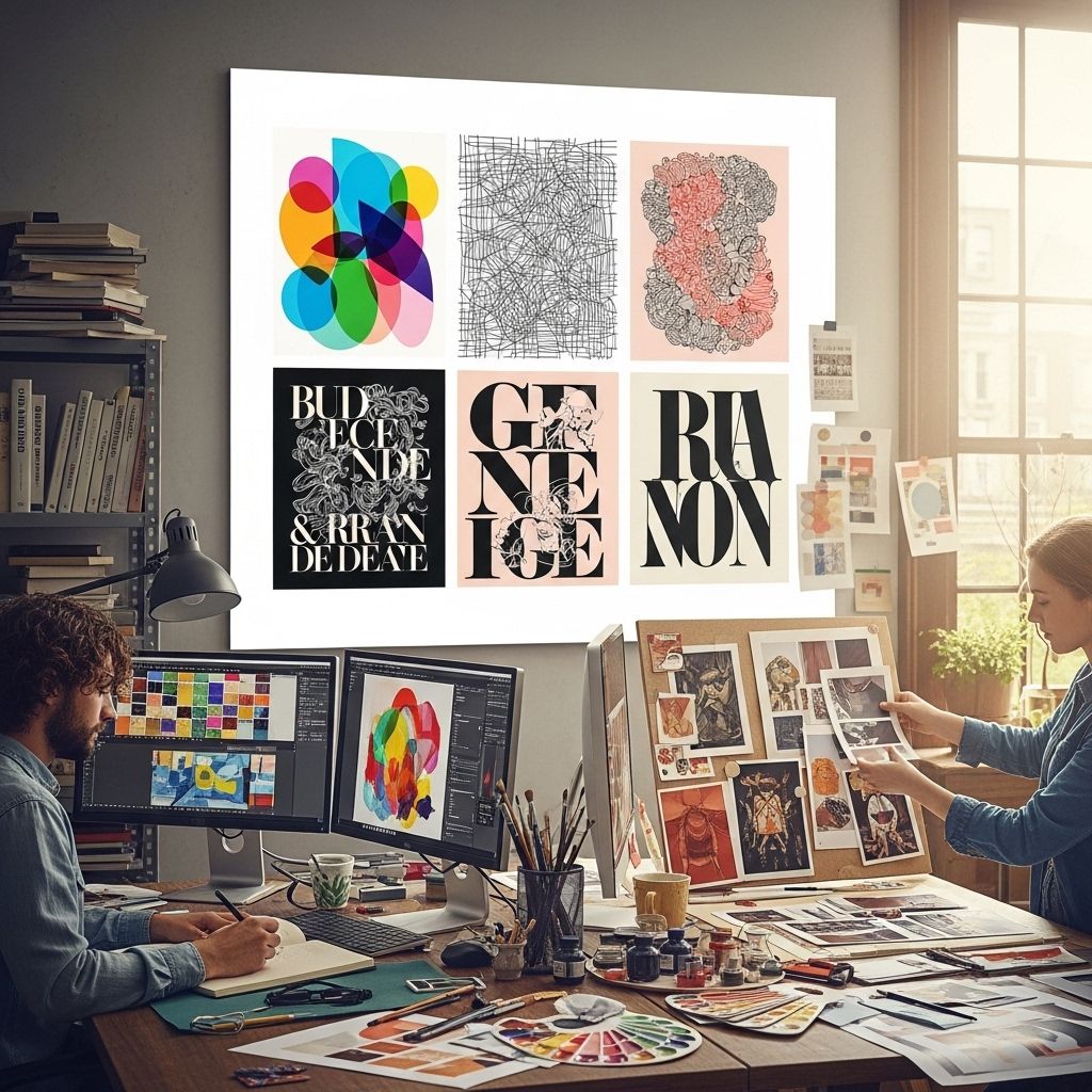 innovative graphic design prompts