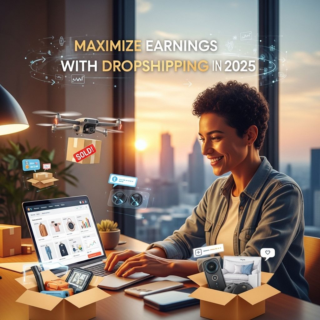 maximize earnings dropshipping 2025