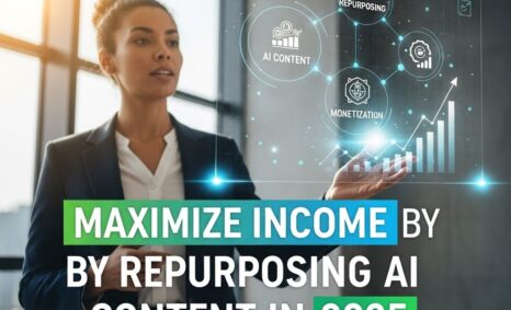 maximize income repurposing ai content