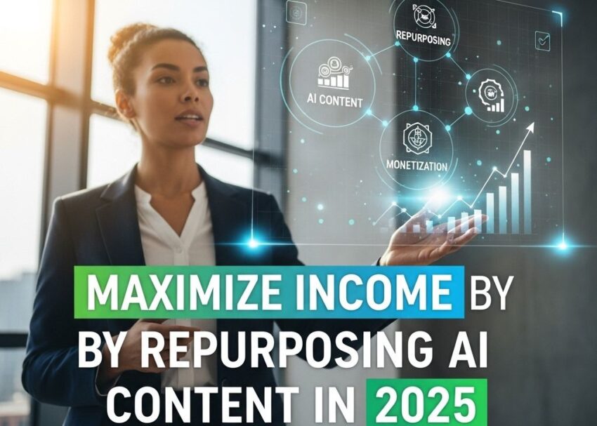 Maximize Your Income by Repurposing AI Content in 2025 maximize income repurposing ai content