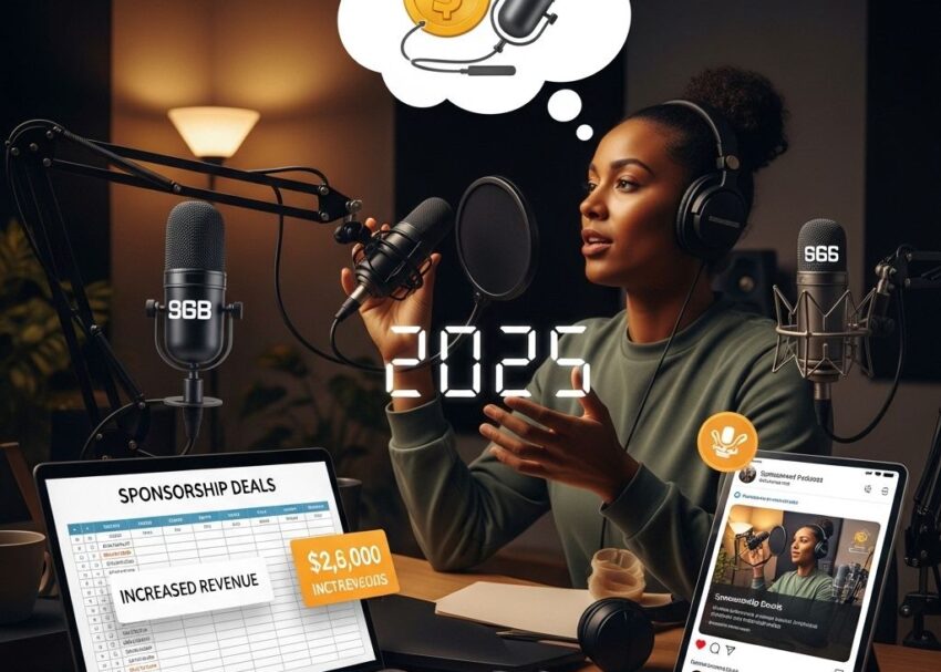 maximize podcast earnings sponsorships 2025