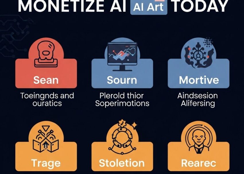 Top 5 Ways to Monetize AI Art Today monetize ai art tips