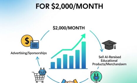 monetize ai blog 2000 monthly