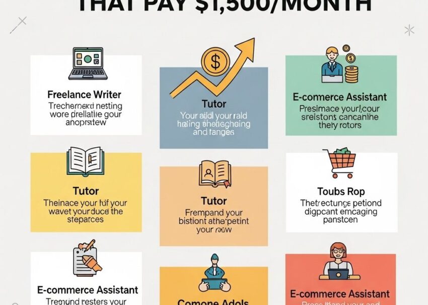 part time jobs 1500 month