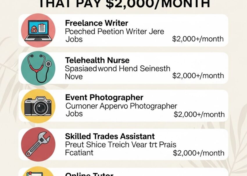 part time jobs 2000 monthly