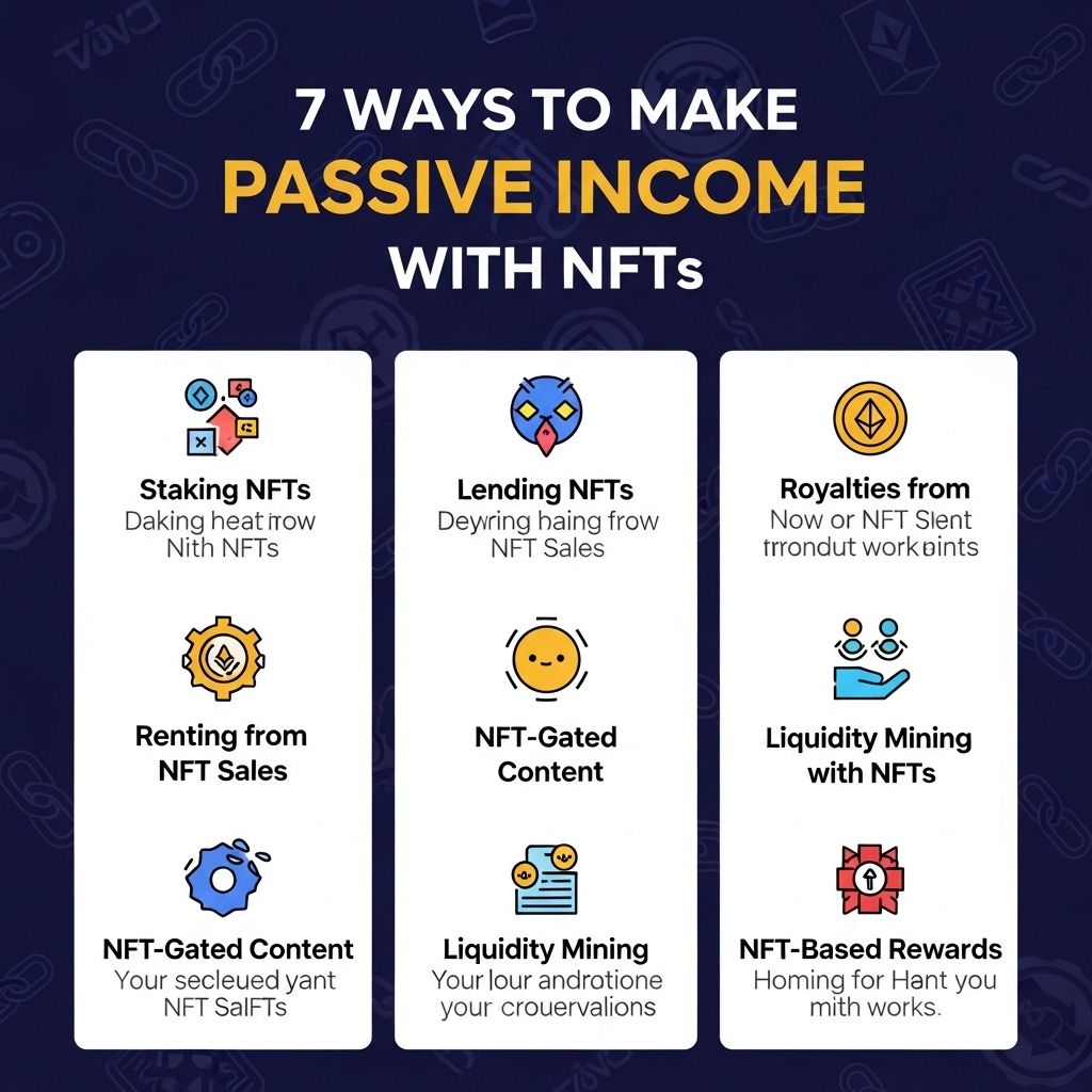 7 Proven Ways to Earn Passive Income with NFTs passive income nfts