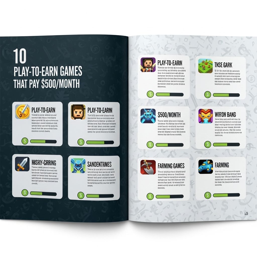 Top 10 Play-to-Earn Games for $500 Monthly Income play to earn games 500 monthly