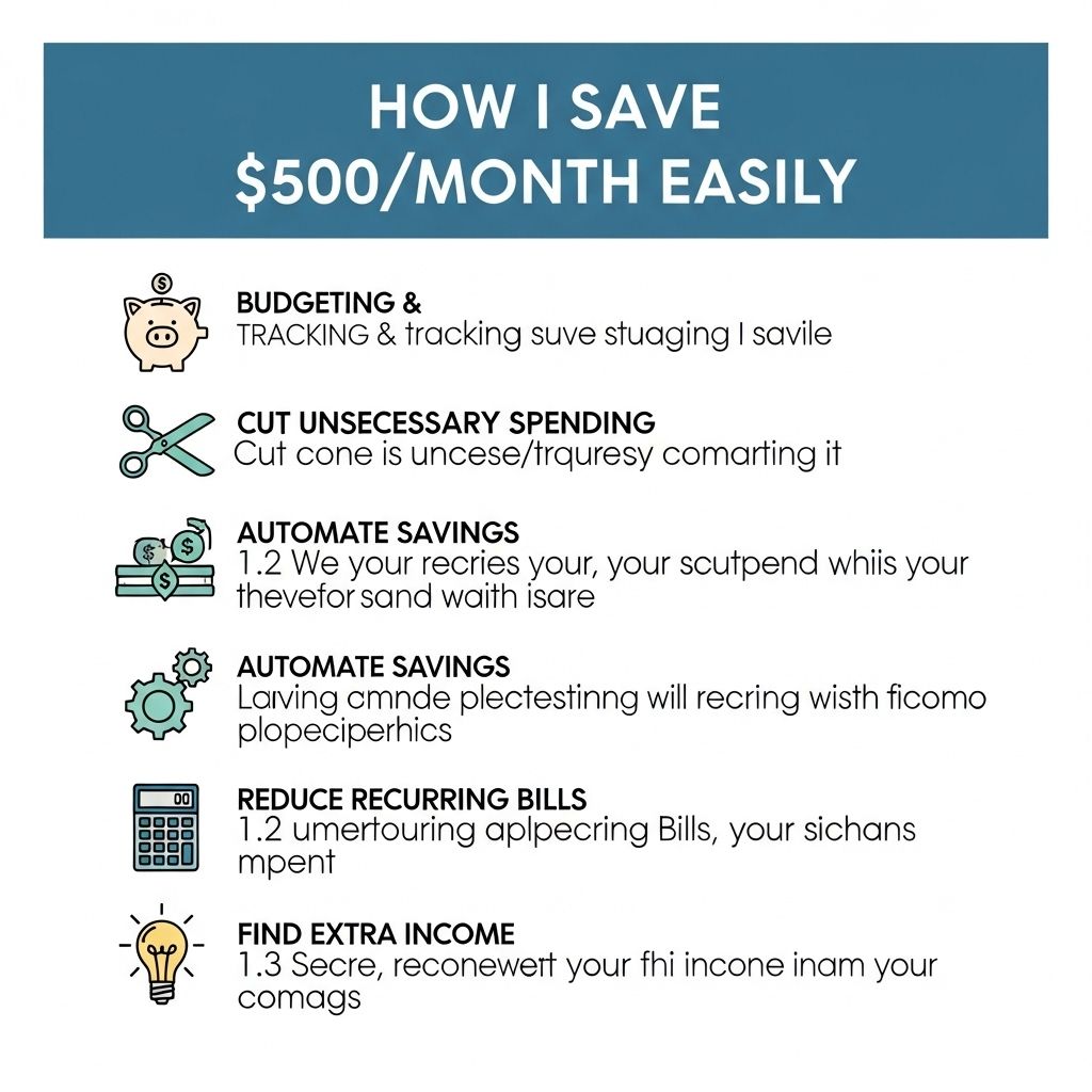 save 500 month easily