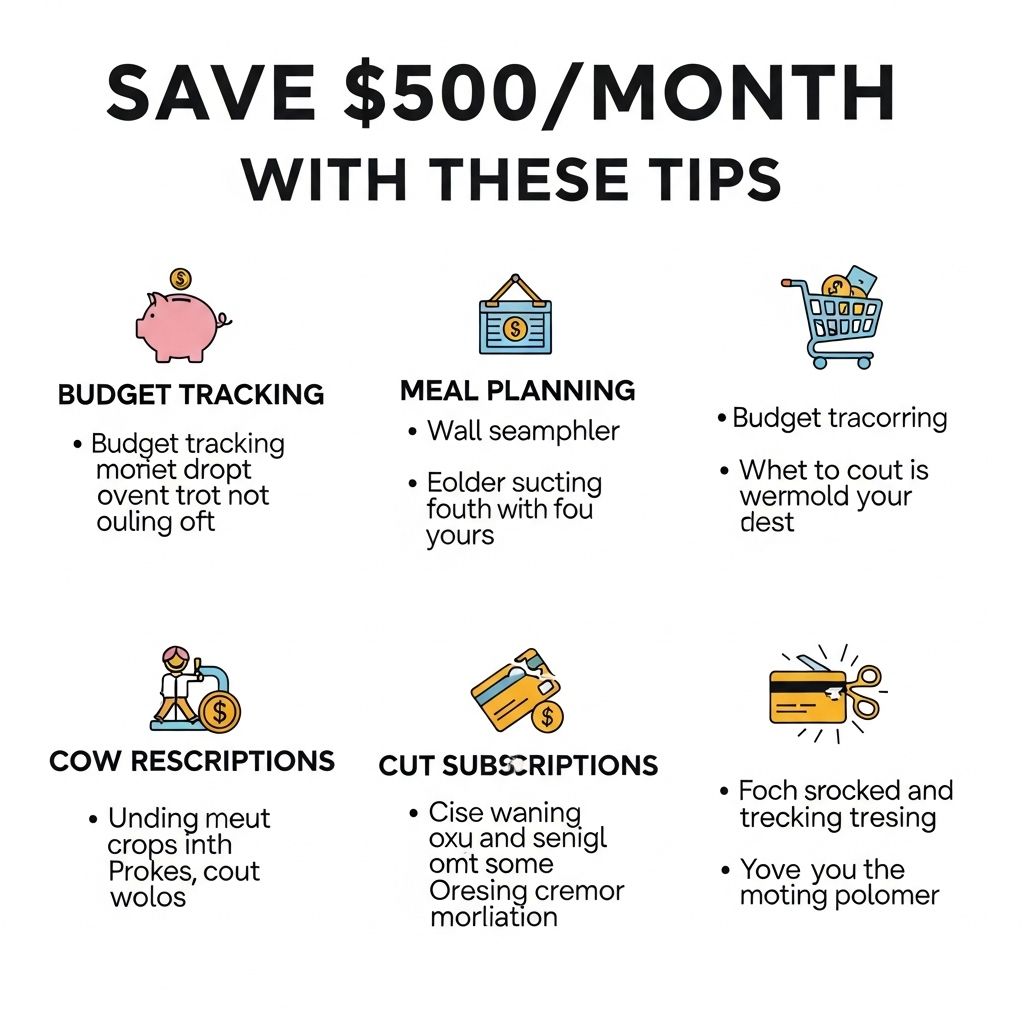 Save $500 a Month with These Simple Tips save 500 month tips