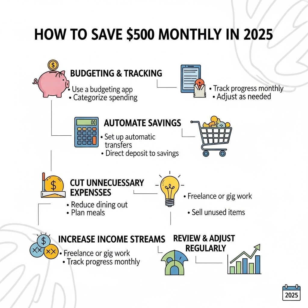 save 500 monthly 2025