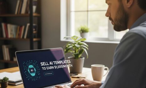 sell ai templates earn 1500 month