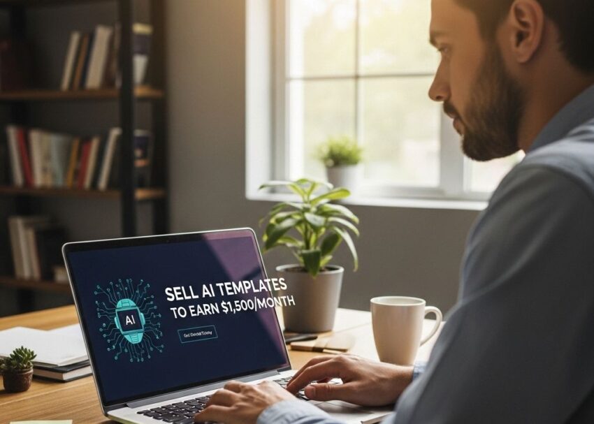 sell ai templates earn 1500 month
