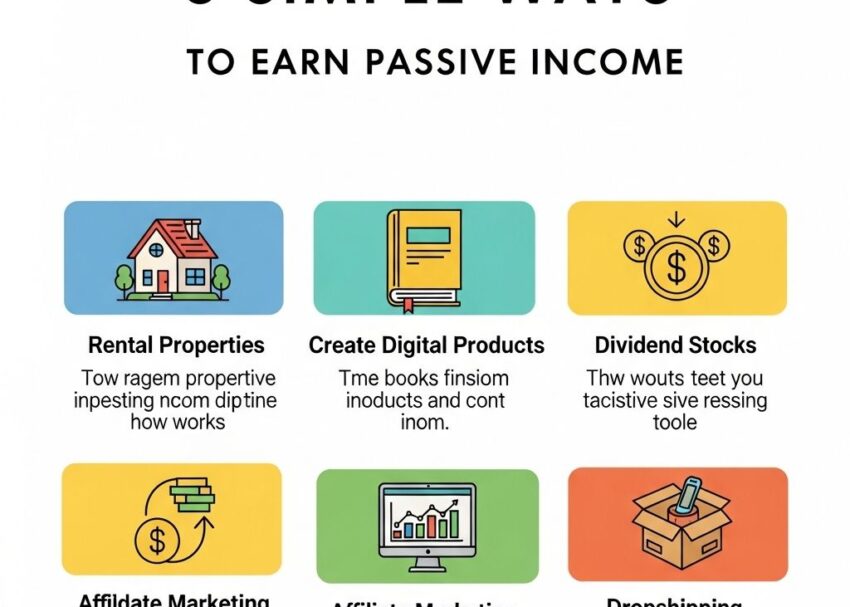 5 Simple Ways to Earn Passive Income simple ways earn passive income