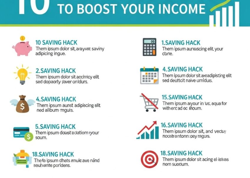 10 Smart Saving Hacks to Boost Your Income smart saving hacks boost income