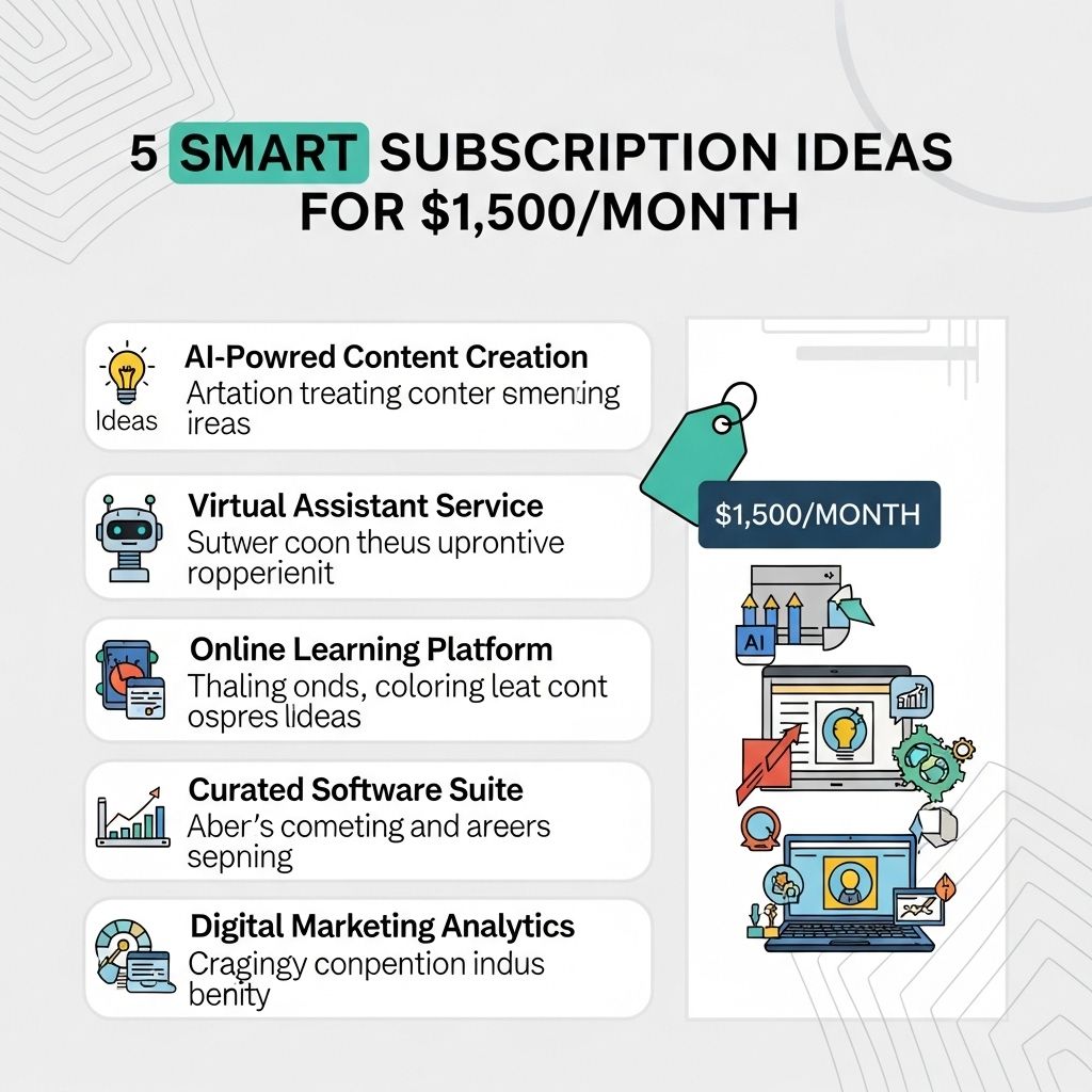 smart subscription ideas 1500