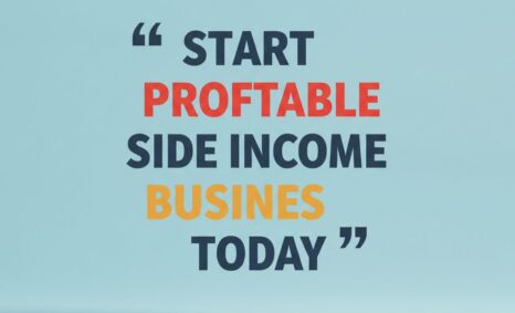 Blog start profitable side income business