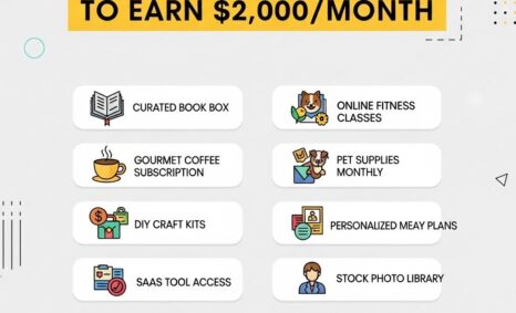 subscription ideas earn 2000 month